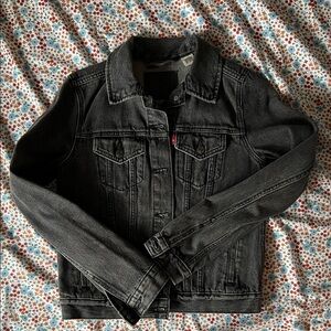 Levi's Charcoal Denim Jacket - Women’s - Small